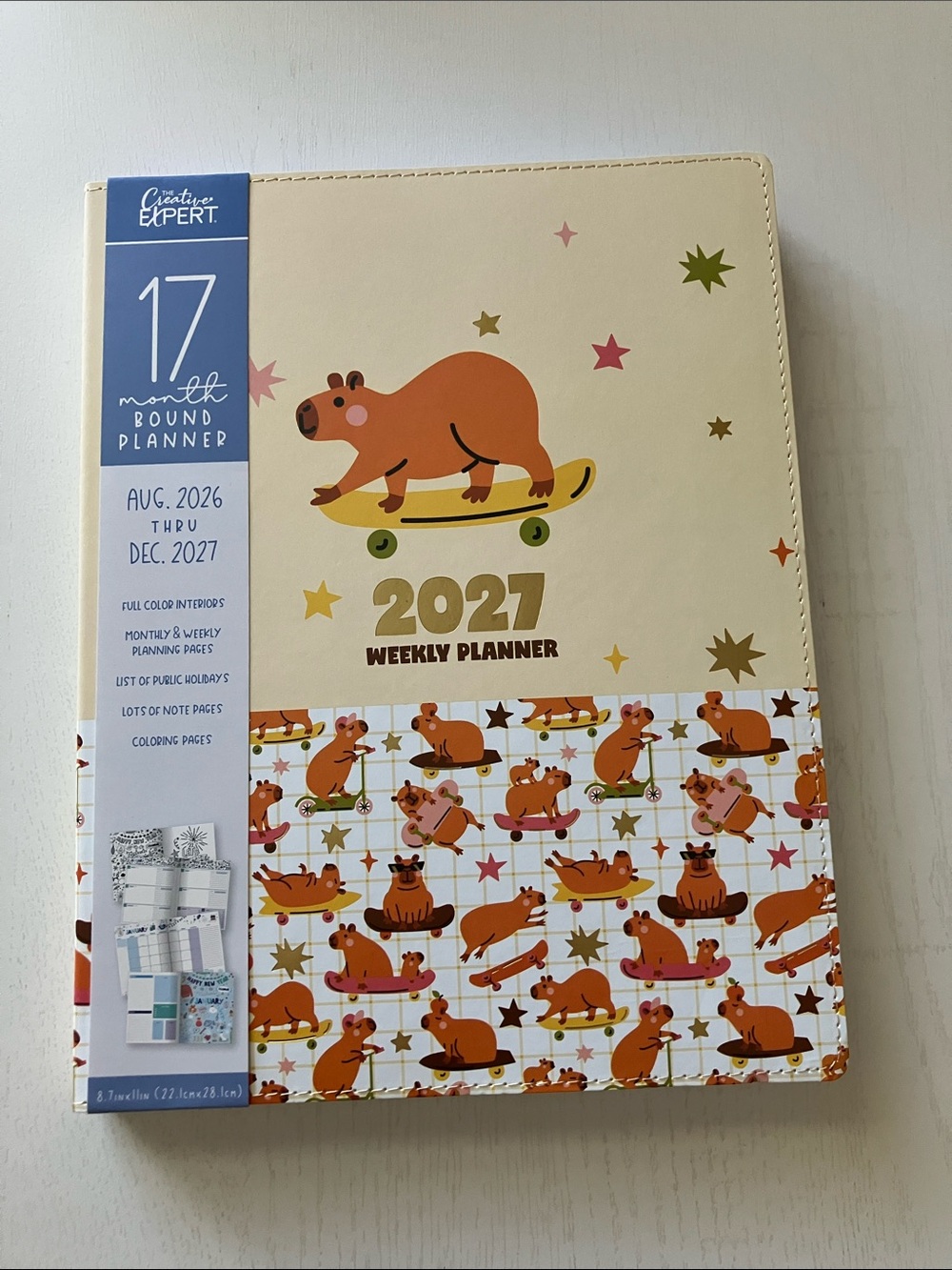 The Creative Expert 17 Month Bound Planner August 2026 - December 2027 (NWT)